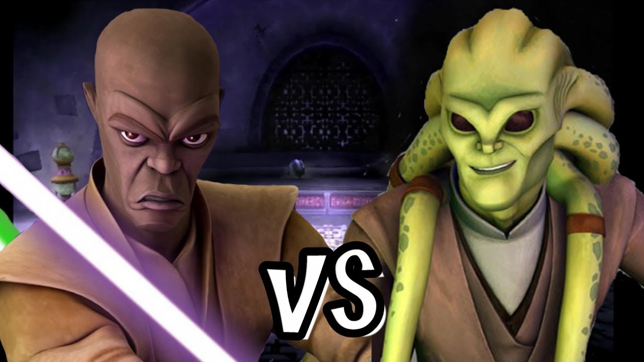 Lightsaber Duels - Mace Windu vs Kit Fisto