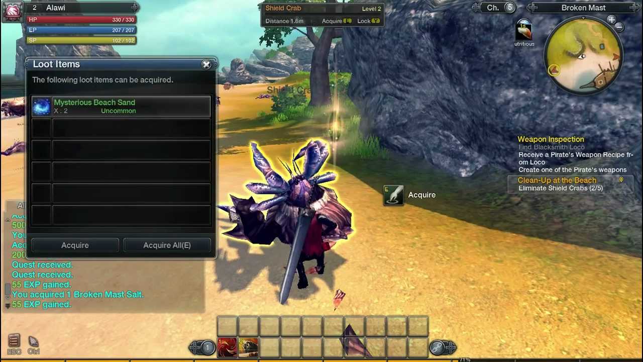 raiderz beta gameplay part 1