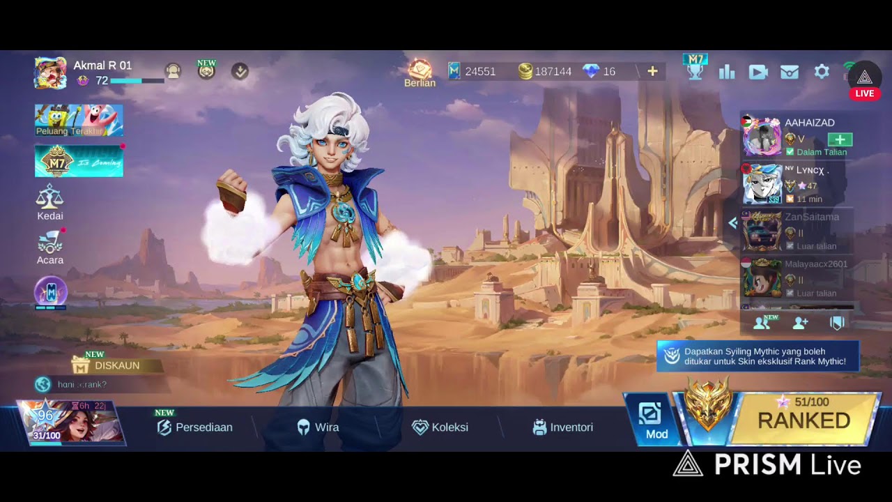 Mobile Legend Bang Bang - Live Stream 