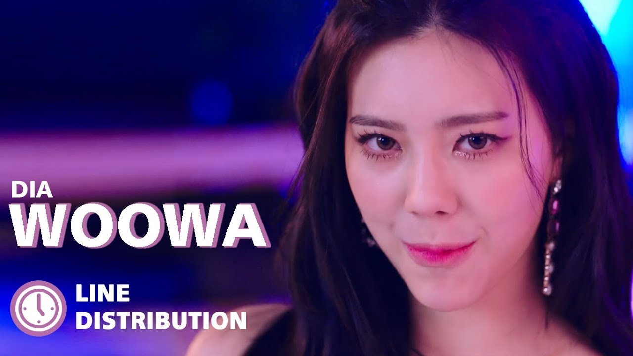 DIA (다이아) - WOOWA (우와) (Line Distribution)