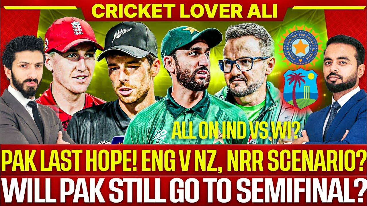 🛑 Pak Last Hope on Eng vs NZ, NRR Scenario? | Will Pak still Go to Semifinal?