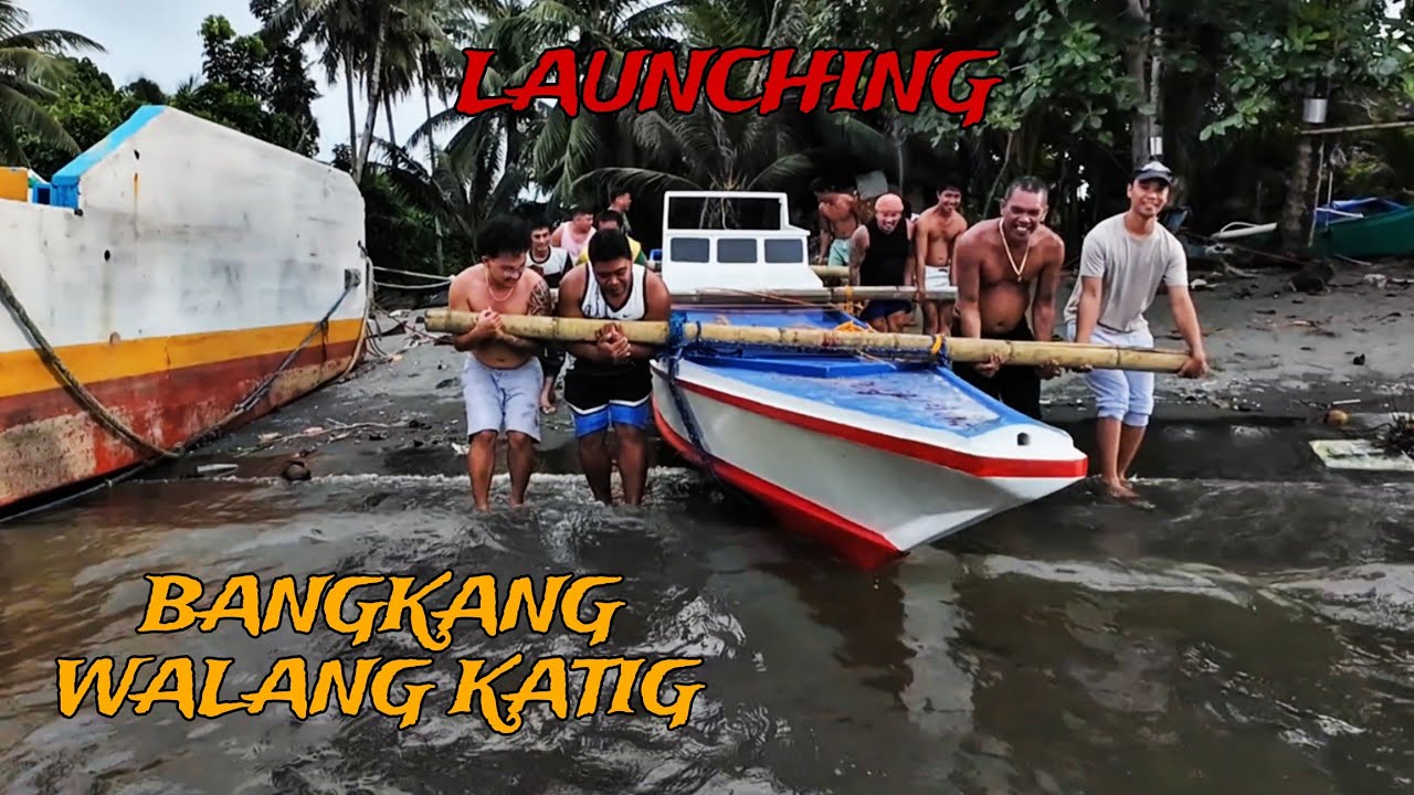 E LA LAUNCH NA ANG BANGKA NA GINAWA NI PAREKOY 