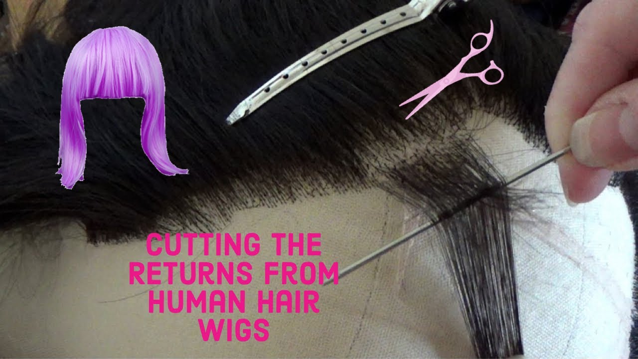 Wigmaking Tutorial: Cutting The Returns On A Lace Wig | Stop Your Wig Matting | Natural Looking Wigs