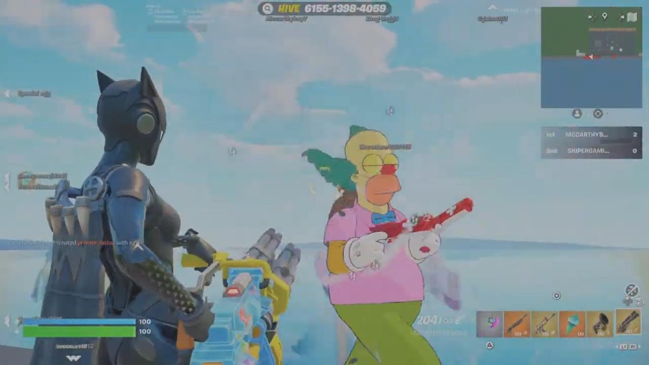 Малыш Ярость уходит после того, как я его потролил в FORTNITE (часть 1)