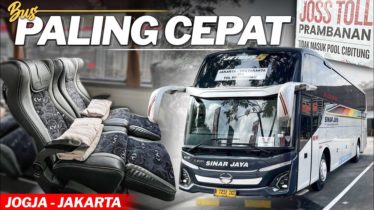 AJANG PEMBUKTIAN SINAR JAYA DI TARGET WAKTU 🔥 [ Bus Jogja - Jakarta paling cepat ] 