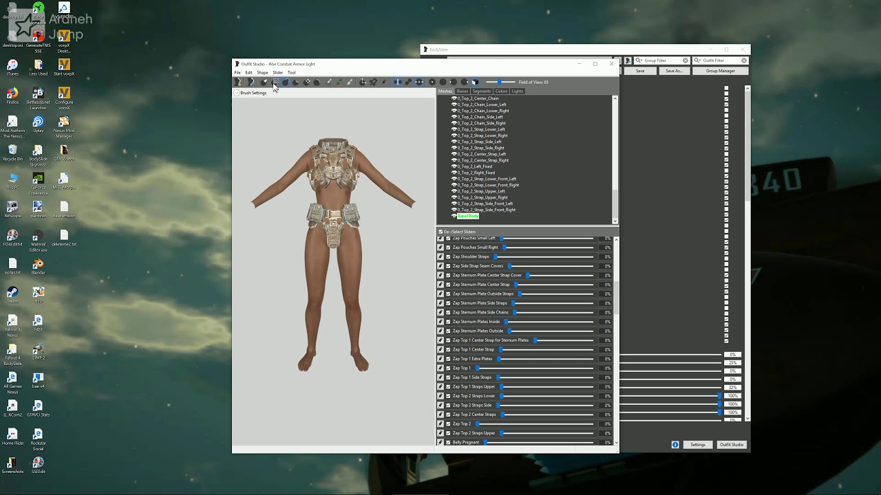 Fallout 4 Convert CBBE to Fusion Girl 4K