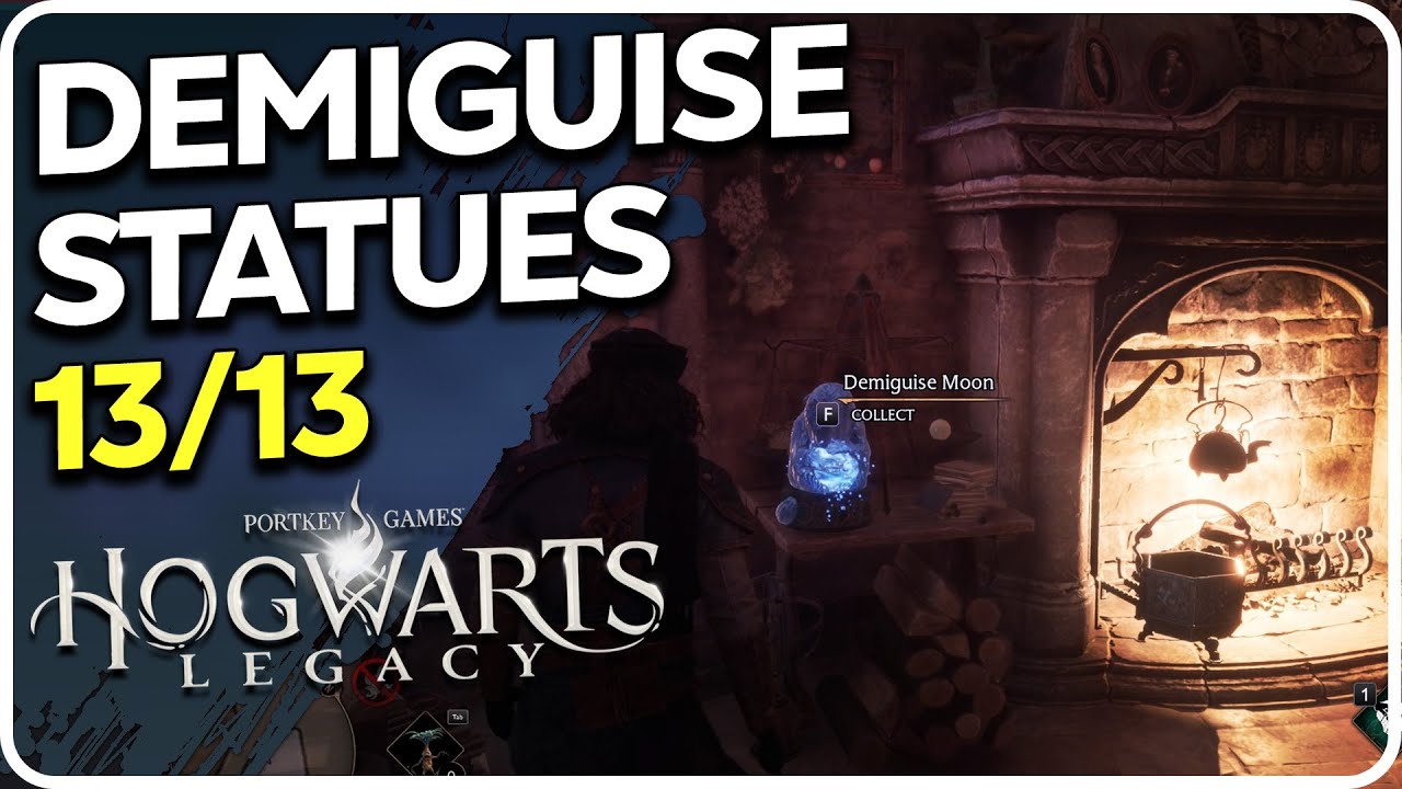 13 Demiguise Statues Location Hogwarts Legacy