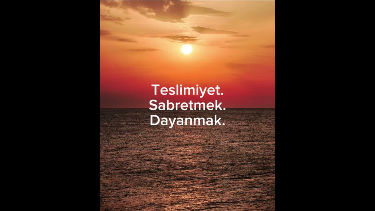 KENDİNE YÜKLENMEKTEN VAZGEÇ ARTIK . 