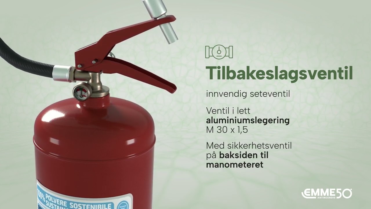 21063-510 6Kg Pulverslukker