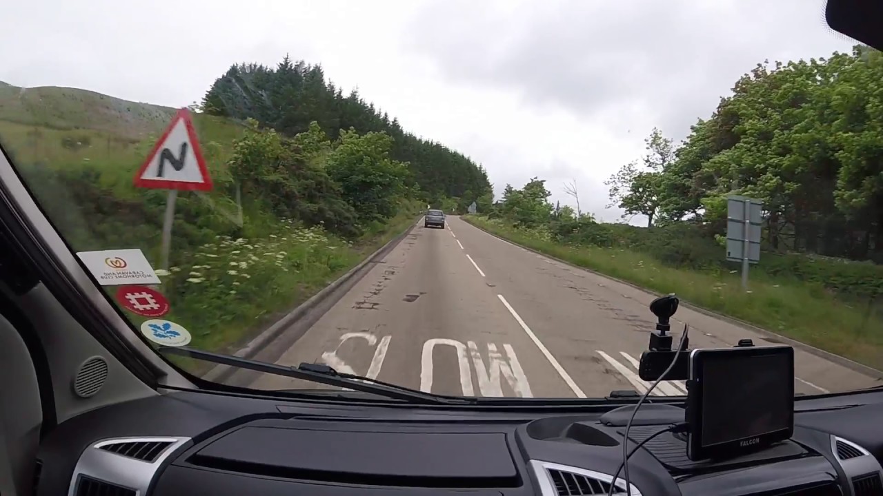 Arriving at Brora C&MC - Westies Tour Scotland 2017 - Day 13