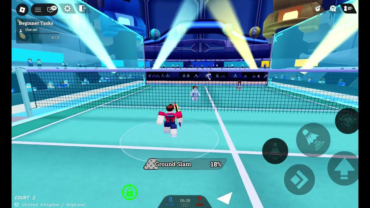 Me in racket rivals