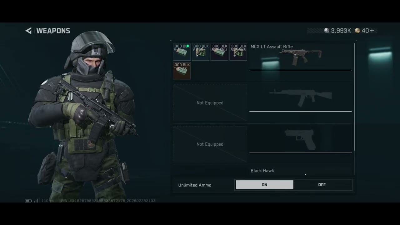 Delta Force : Firing Range - MCX LT Assault Rifle 