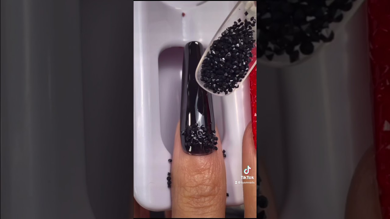 Satisfying Sprinkle Sassy Nail Art ASMR👂 Sound TW ⚠️