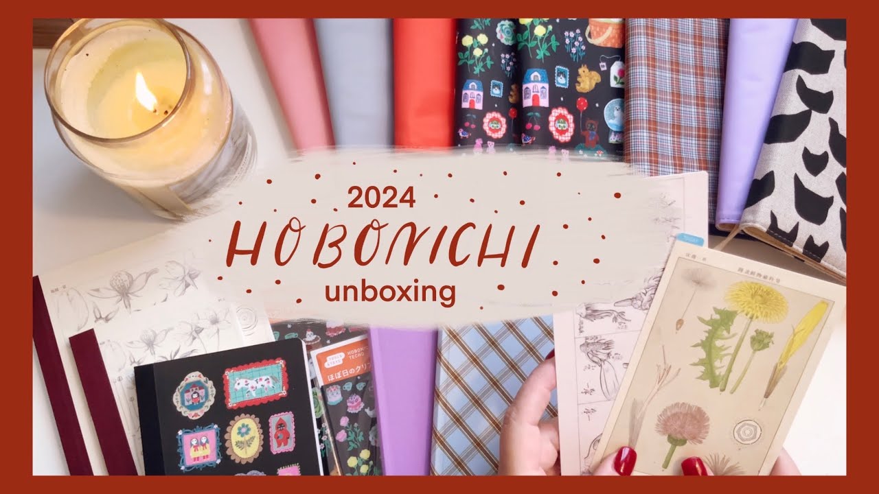 MY HOBONICHI UNBOXING 2024