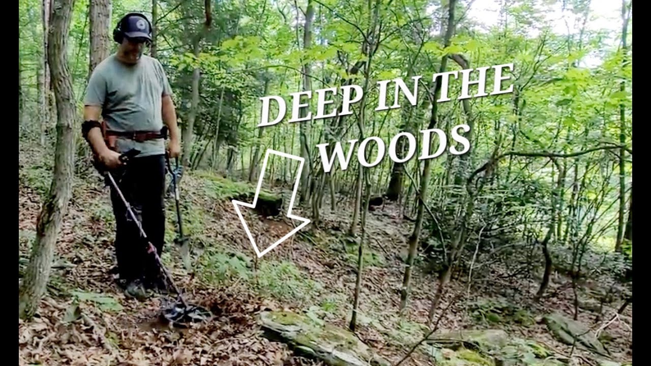 TREASURE Deep in the Pennsylvania Forest!  - PA Relic Hunters - Metal Detecting