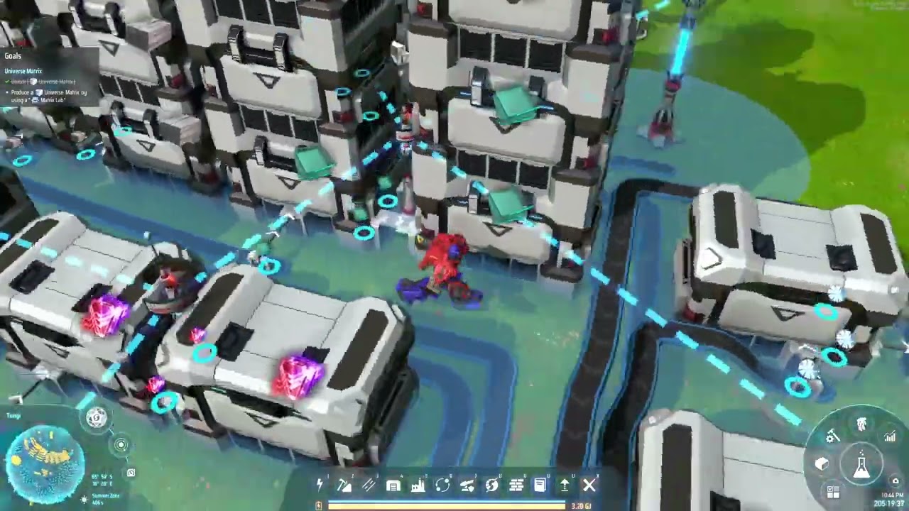 Dysonsphere Programm - Produktionsoptimierung XII der große Umbau IV Planetarinfrastruktur I