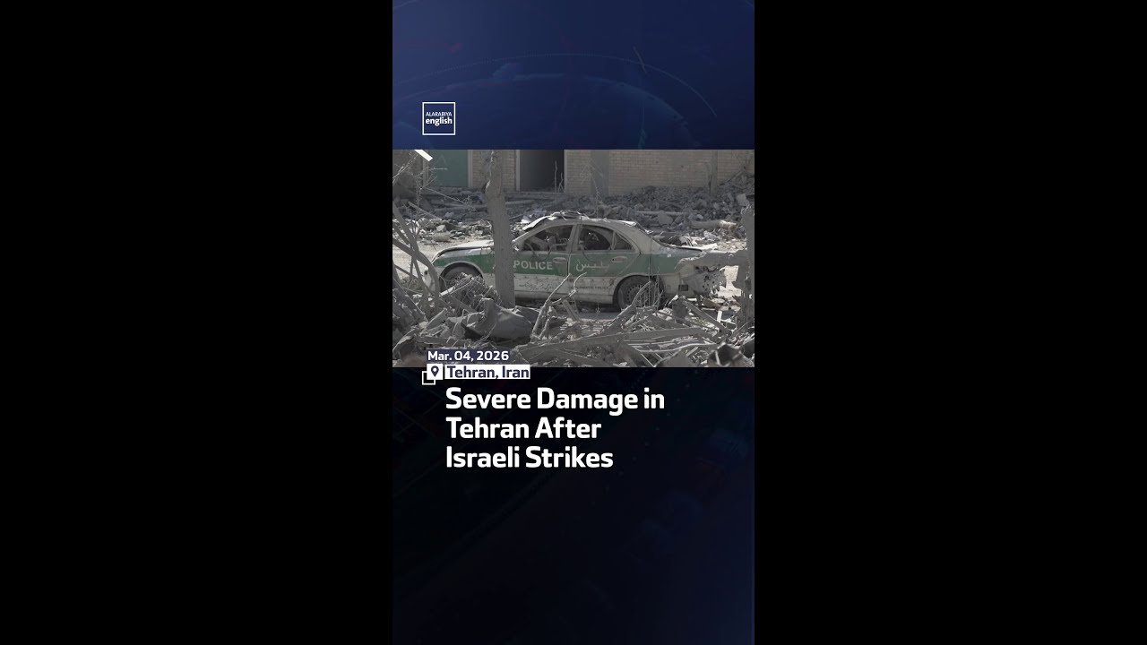 Severe Damage In Tehran After Israeli Strikes