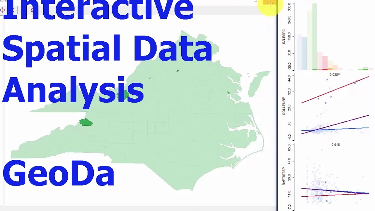 Exploratory Spatial Data Analysis 1: Intro to GeoDa: