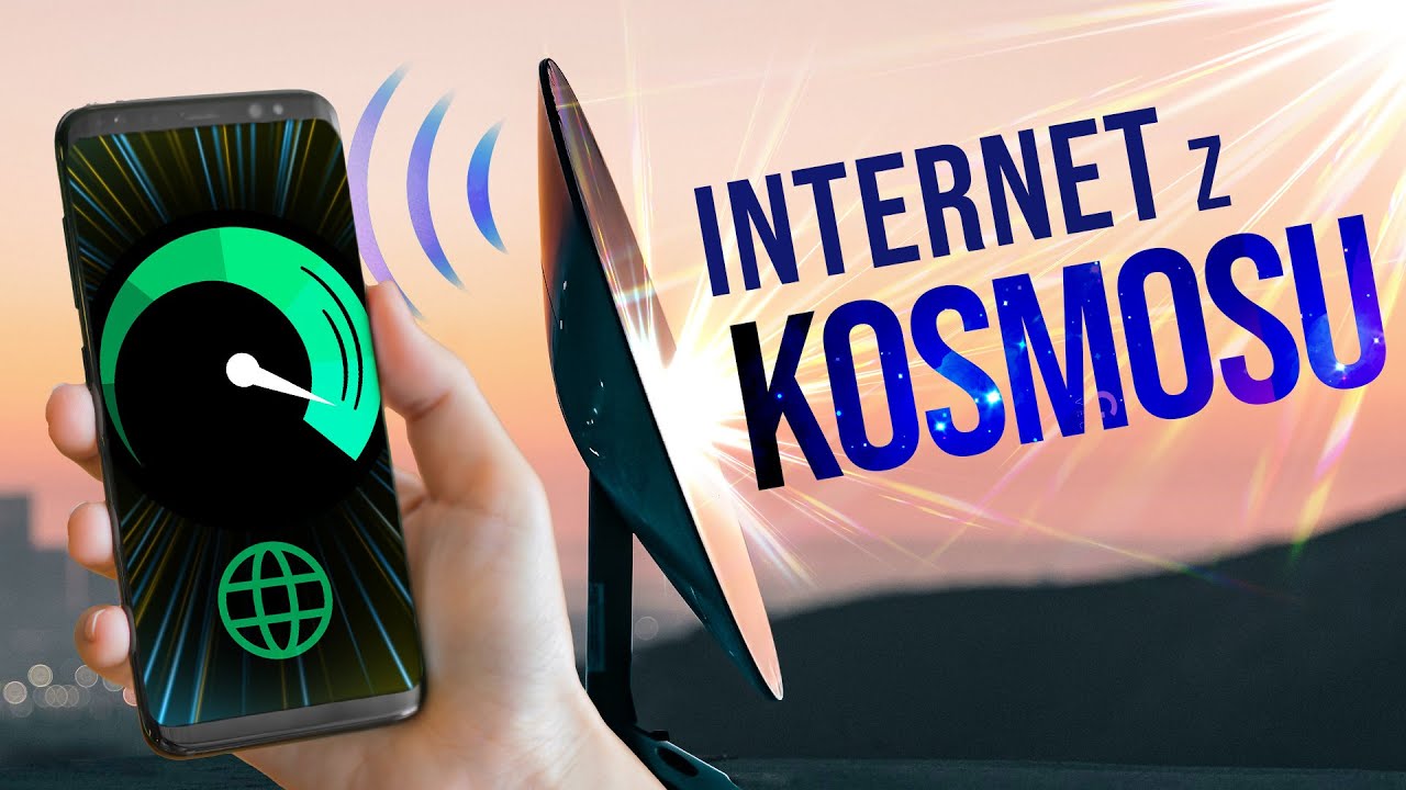 Internet z kosmosu?! 😱 Oto Starlink
