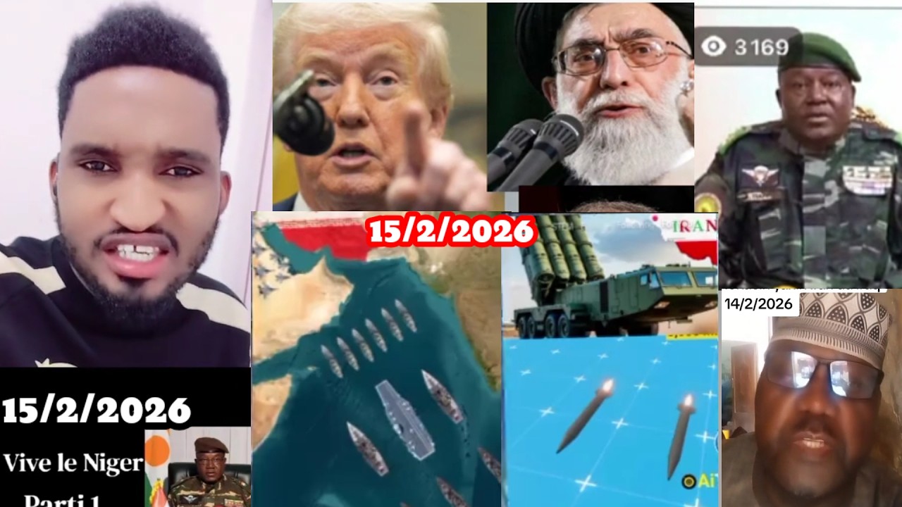 Sabon update akan yaki tsakanin Iran da America, shugaban Niger general Tchiani ya ba da Namaki