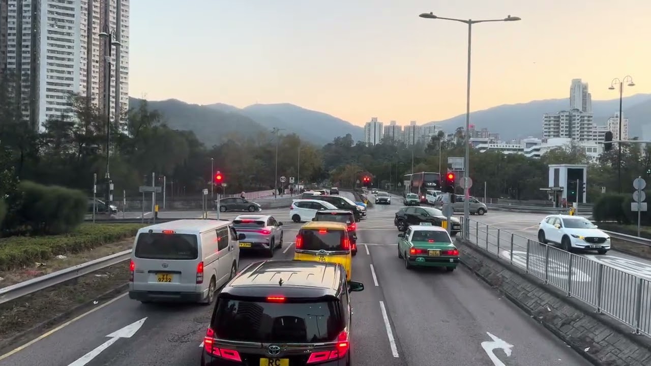 行車紀錄片 港鐵巴士 路線 K17 車隊編號386 ￼由富善邨開往大埔墟港鐵站