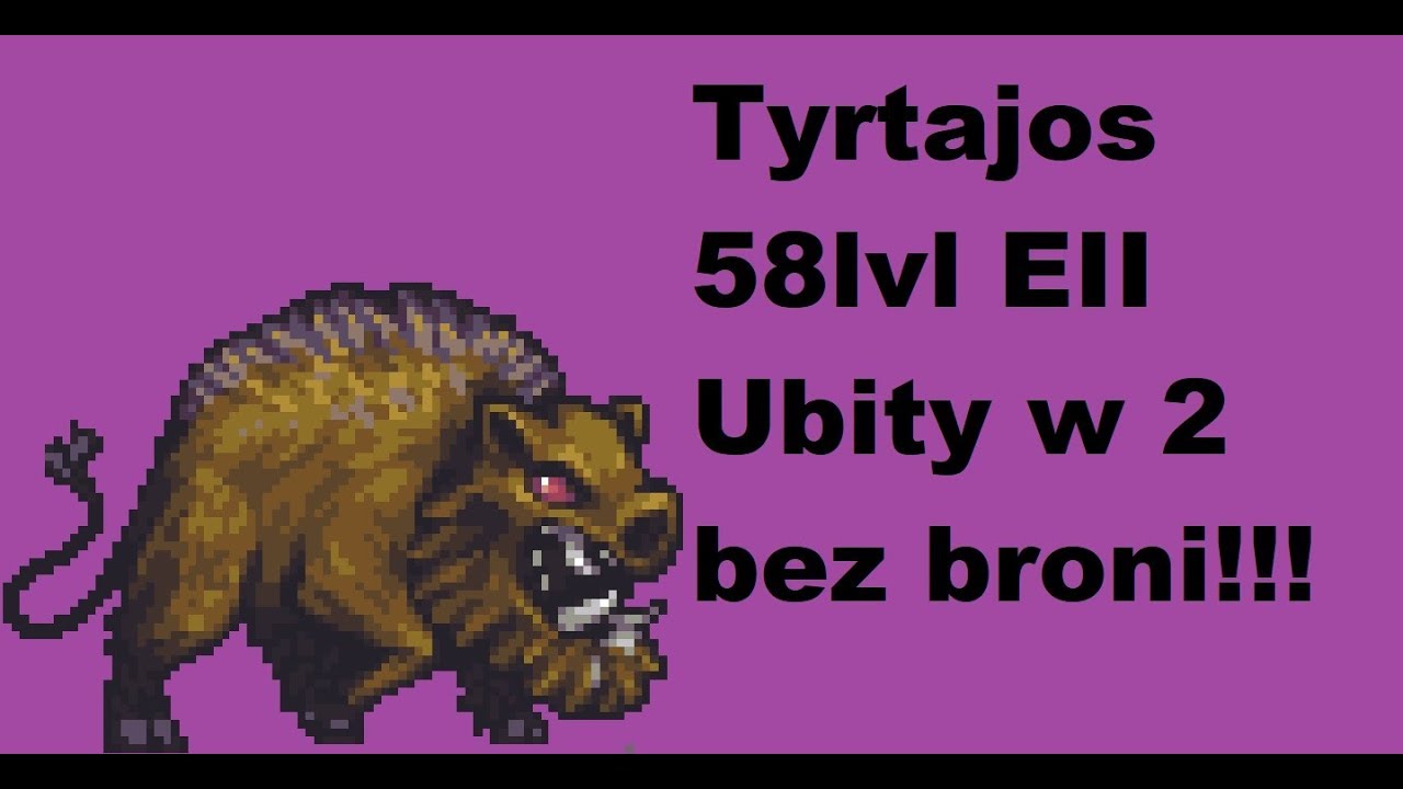 Nowa *Elita II 58lvl* Tyrtajos ubity bez broni(prawie) na 40lvl, we 2!!!