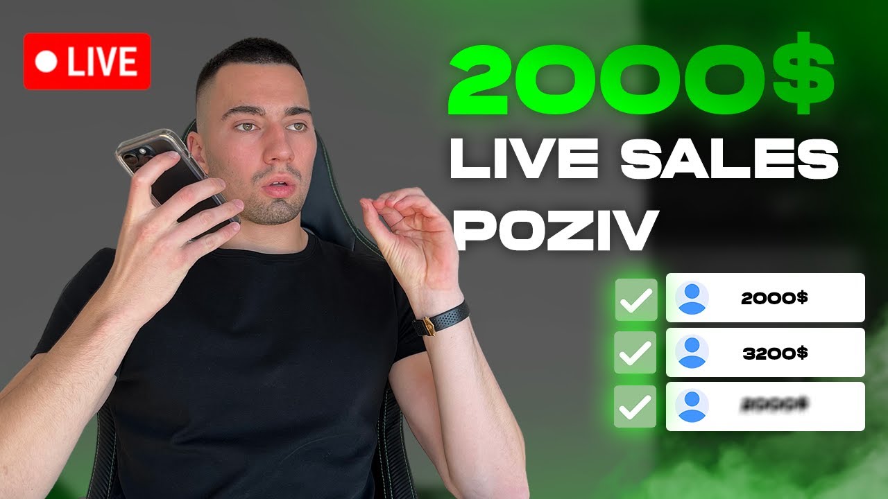 Ugovaram DEAL ZA $2,000 MESEČNO (LIVE COLD CALLING)