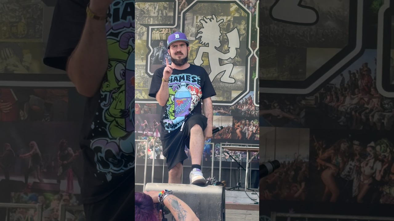 Rap group burns stage at Underground hiphop festival. #undergroundhiphop #realrap #musicfestival