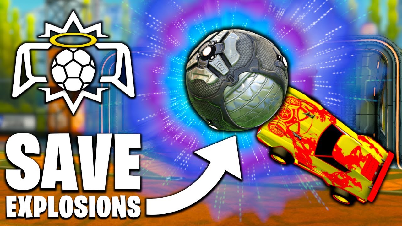 I added SAVE explosions to Rocket League