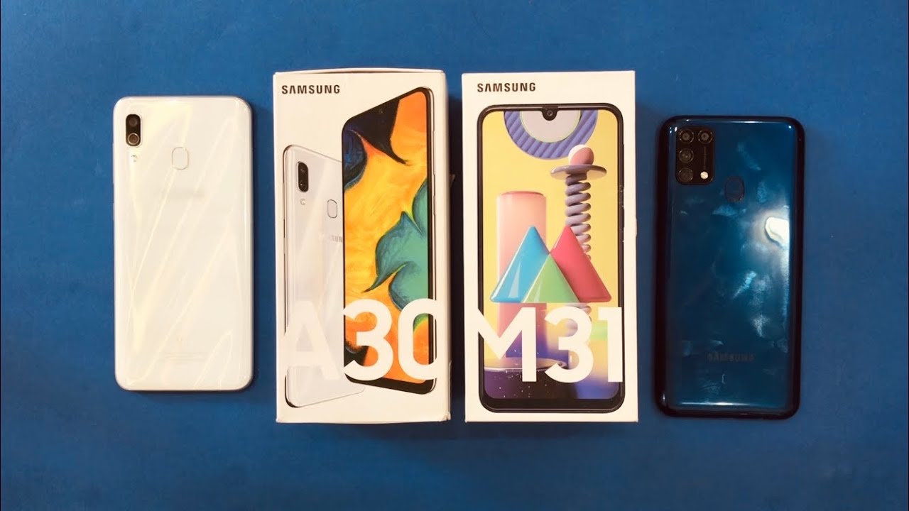 Samsung Galaxy M31 vs Samsung Galaxy A30