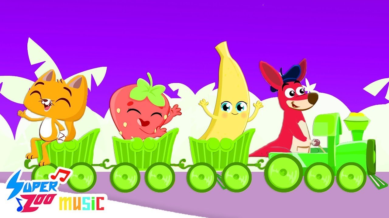 Fruits are great! Learn the fruit song in English! | Superzoo