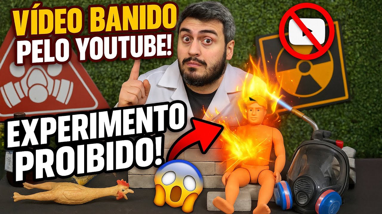 Esses Experimentos foram BANIDOS do YouTube!