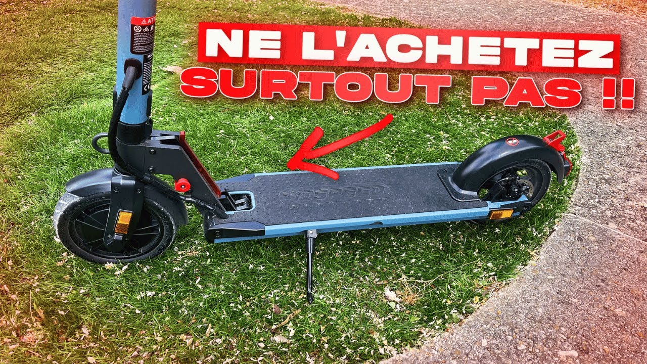 N'ACHETEZ PAS LA WISPEED T855 !! LA PIRE TROTTINETTE ÉLECTRIQUE DU MONDE ?!! REVIEW 3.0 WISPEED  !!
