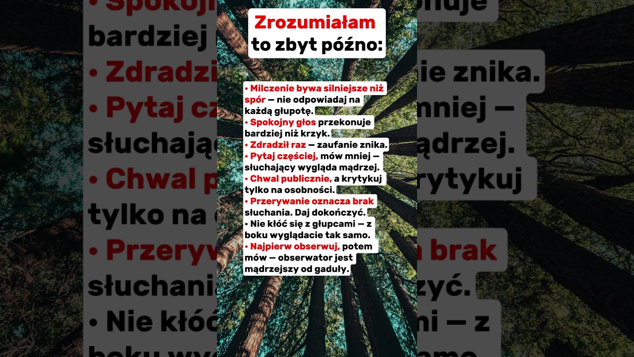 Zrozumiałam to zbyt p&oacute;źno:4 пол