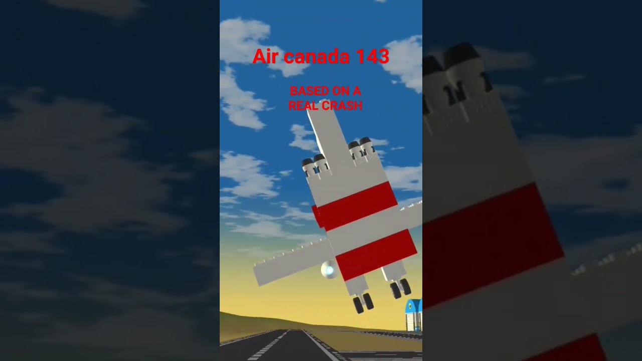Air canada 143 #aircanada #aircrash