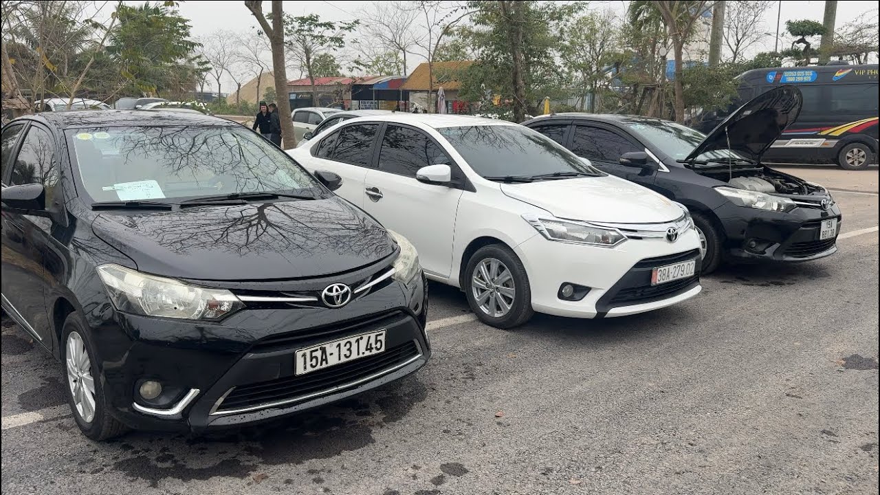 Lô VIOS E 2017 đẹp chỉ từ 230tr. Đều xe gia đình không taxi đổi màu máy số Zin, lh 0966880665