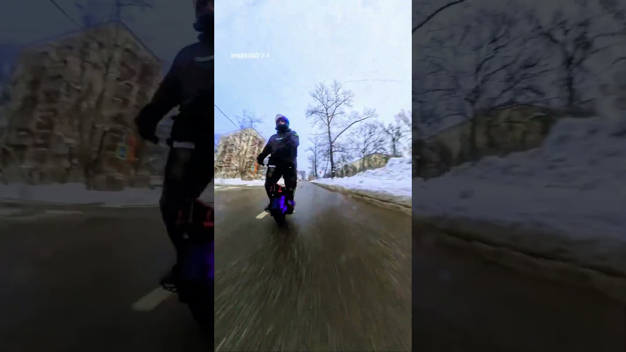 Прокатиться по району можно если скучно😁#commandergtpro  #москва #voltarz #insta360