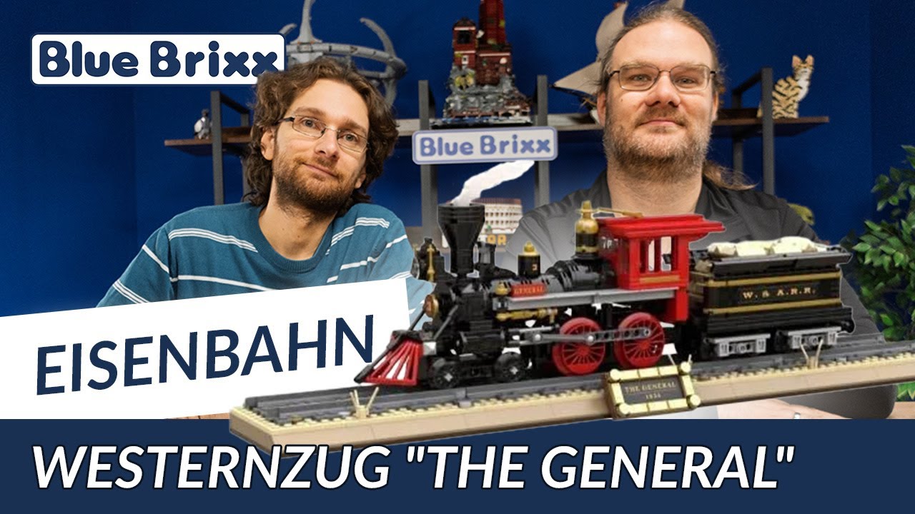 Baue den legendären Westernzug 