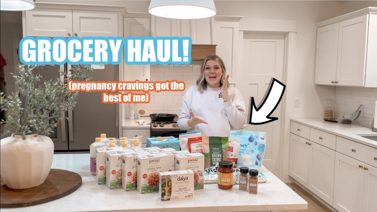 GROCERY HAUL (where my pregnancy cravings took over 😬) // Rachel K