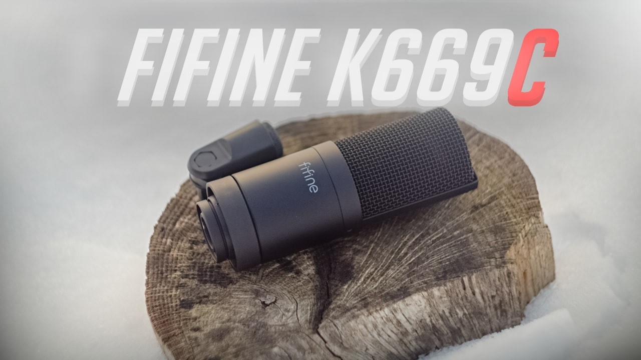Студийный Микрофон за дёшево? - Fifine K669C