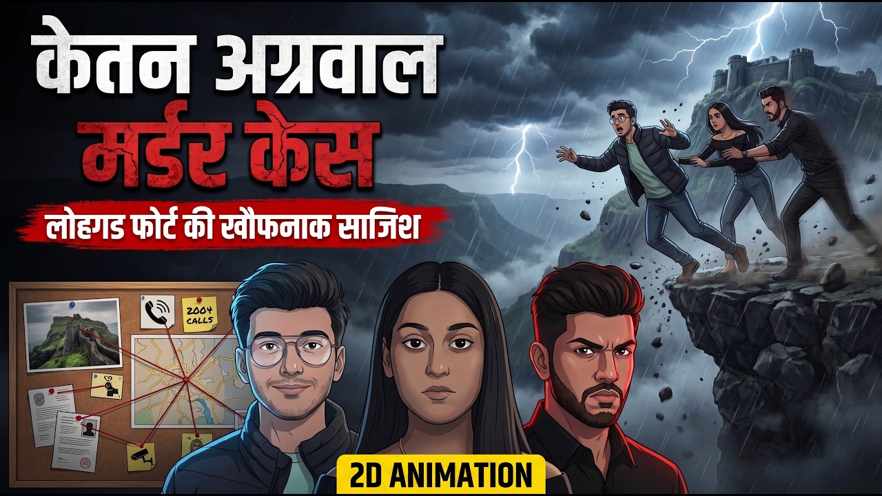 The Ketan Agrawal Murder Case | The Chilling Lohagad Fort Conspiracy | 2D Animation