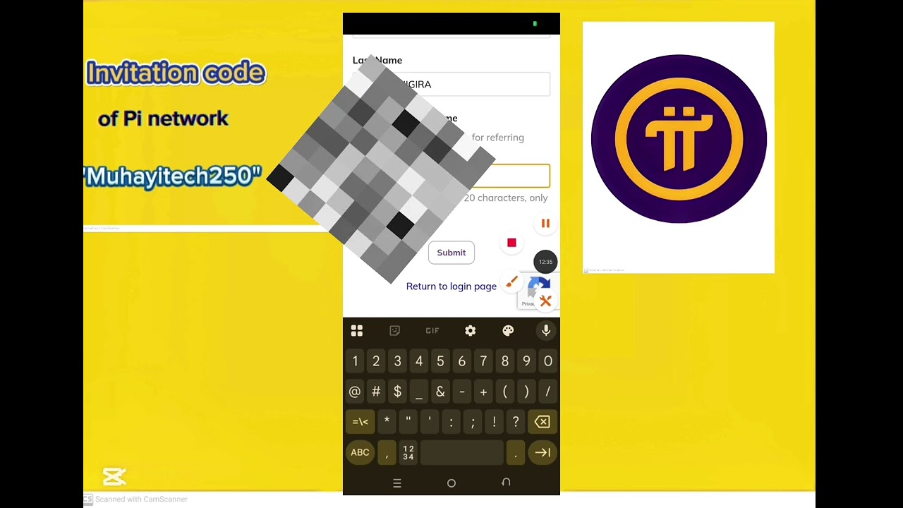 How to create pi network account:👆Uko wafungura pi network account step by step 🪜💪
