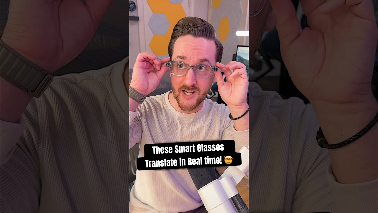 These Smart Glasses TRANSLATE in Real Time?! 🤯 