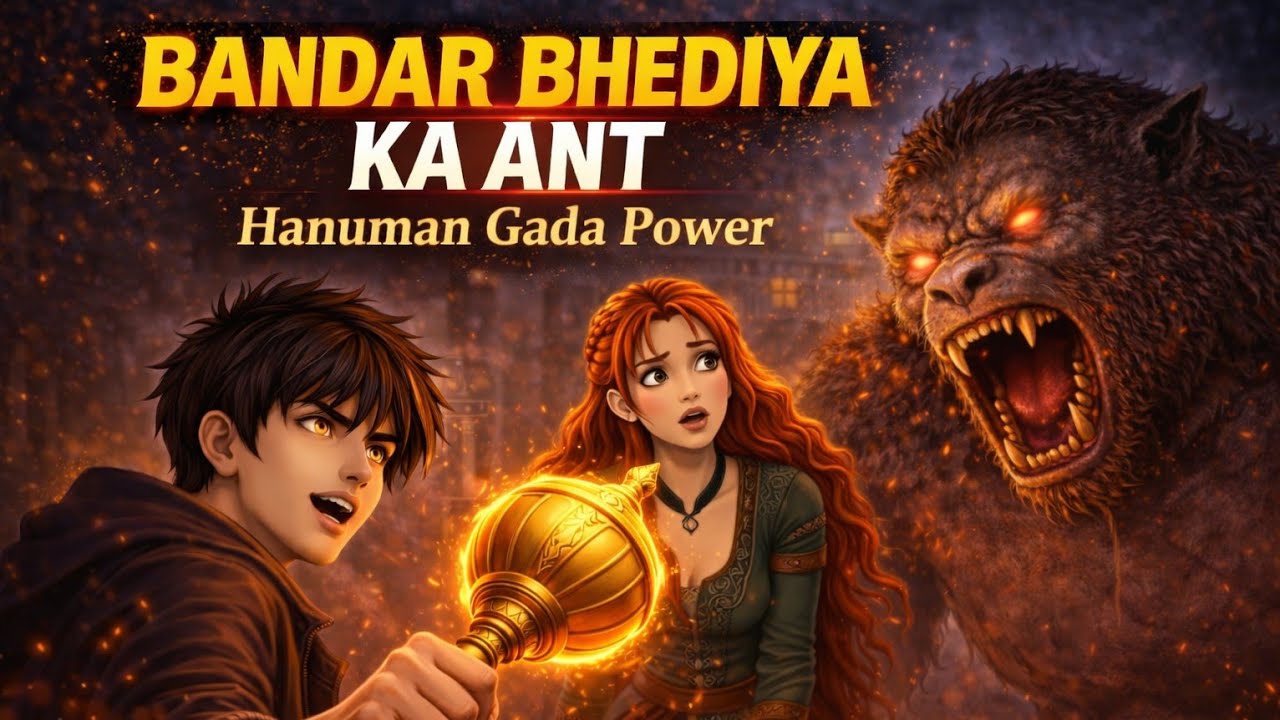Full video Bandar Bhediya Ka Ant|Hanuman Gada Power, XPro Ai Cinema Studio, 