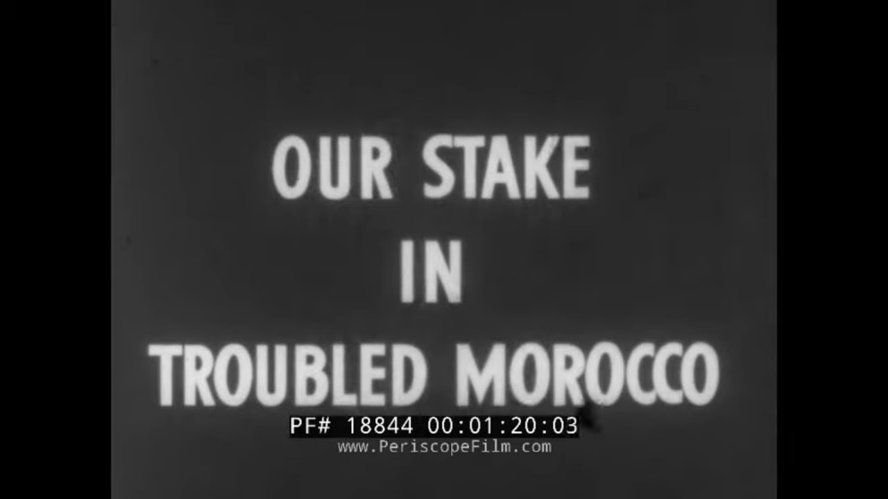 «НАША СТАВКА В НЕСЧАСТНОМ МАРОККО» 1953 БАЗА БОМБАРДИРОВЩИКОВ B-36 МОХАММЕД В ЮСЕФ, ОПЕРАЦИЯ «РЕФ...