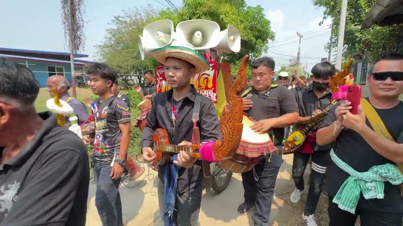 รวมภาพบรรยากาศบางส่วน อาลัยพ่อทองใส ทับถนน