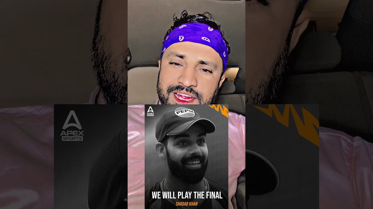 We Will Play Final Shadab Khan 🤡#shadabkhan #T20WorldCup2026 #fblifestyle