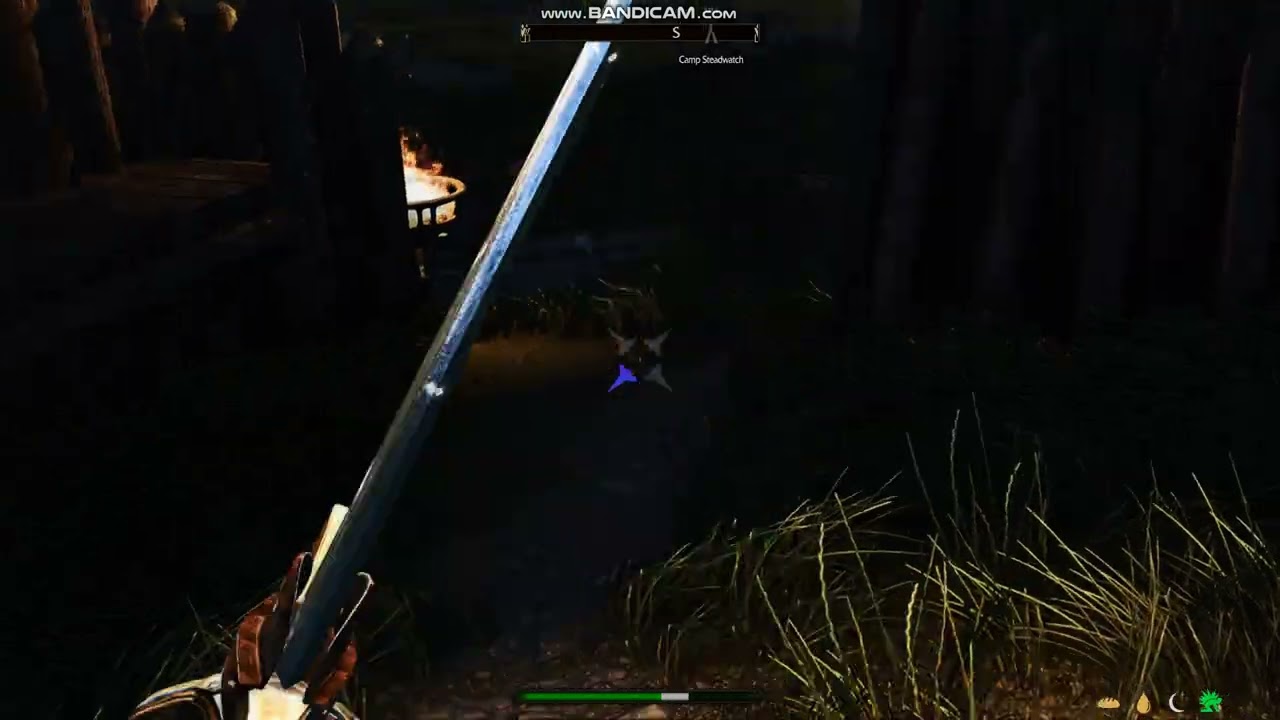 skyrim directional combat first person
