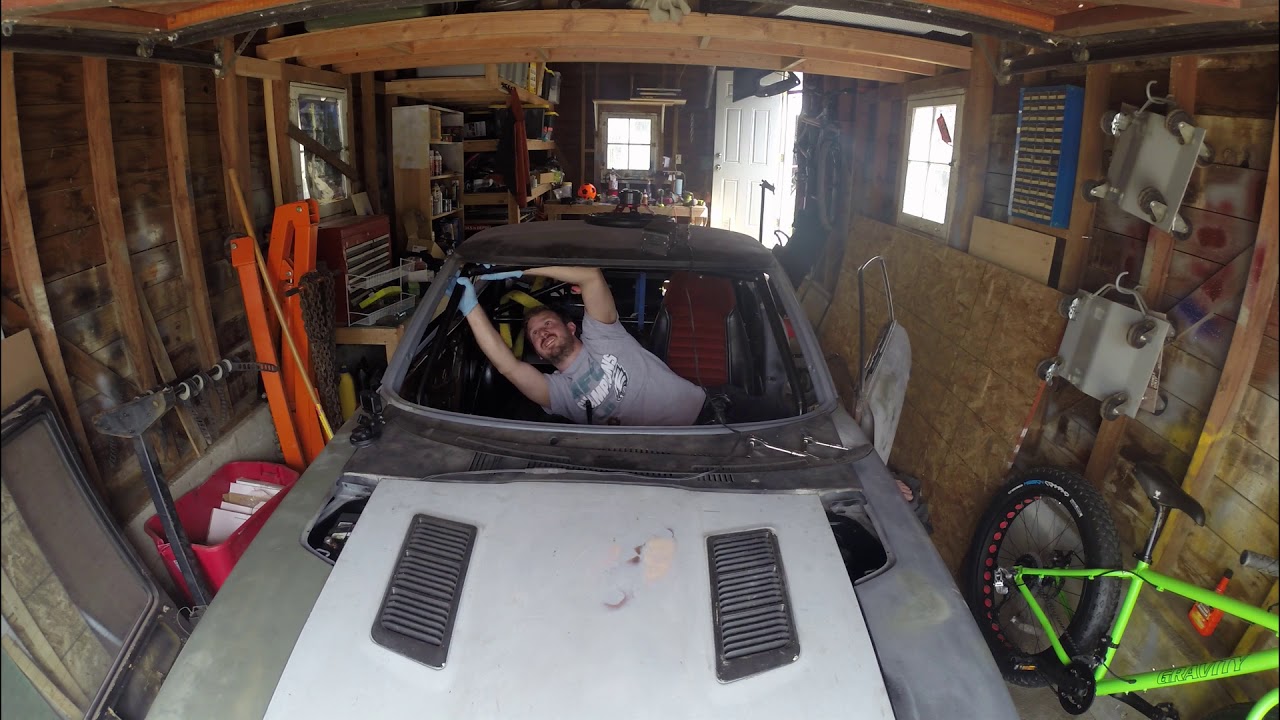 280Z Bolt in Rollcage Install 1