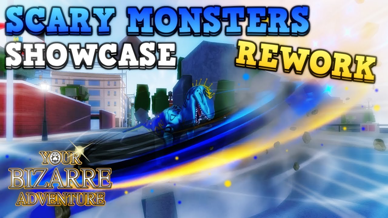 SCARY MONSTERS REWORK SHOWCASE! 🦖✨ | YBA